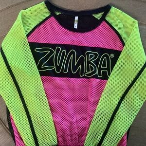 Zumba Fitness women’s Vibrant Pink and Yellow One Piece
